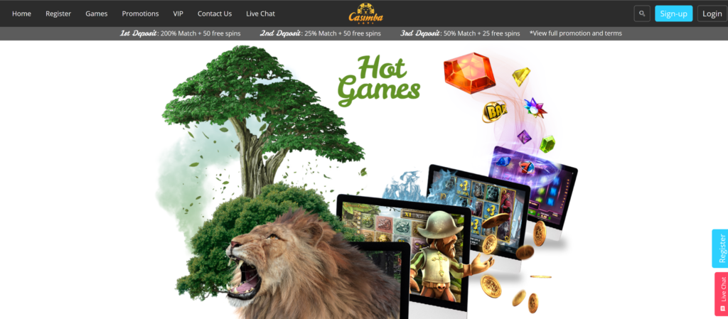 Hot Games General Casimba Casino Review