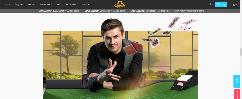 Casimba Casino Review - NZD $6500 Bonus | CasinoWatch 4 Loyalty Promo Casimba Casino Review