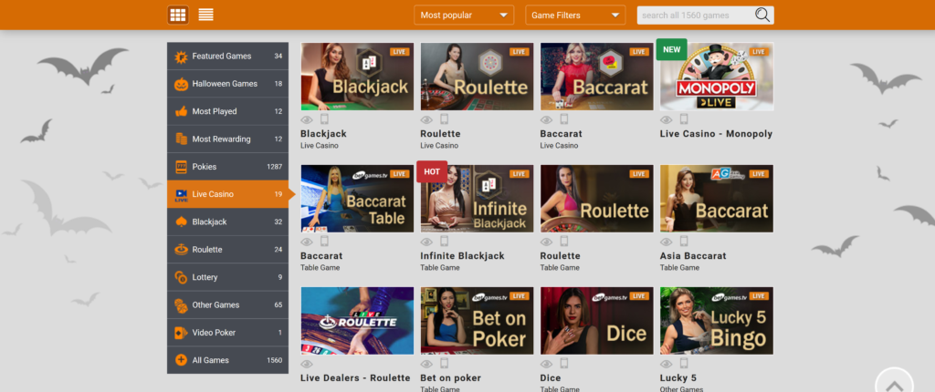 Emu Casino NZ - Play and Get Your $300 Bonus | CasinoWatch 6 Live Casino 1 Emu Casino NZ