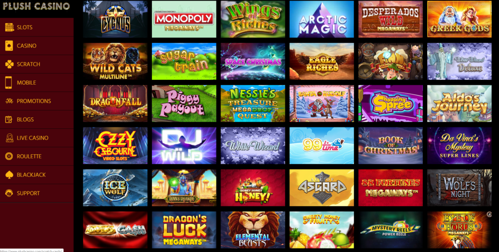 Plush Casino - Get NZ$850 Bonus + Epic Wins | CasinoWatch 3 2019 12 29 13h43 42 Plush Casino