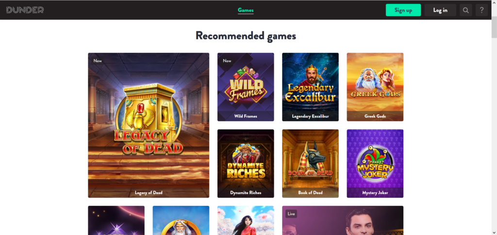 Dunder Casino Review - $600 + 200 Free Spins | CasinoWatch 4 dunder slots