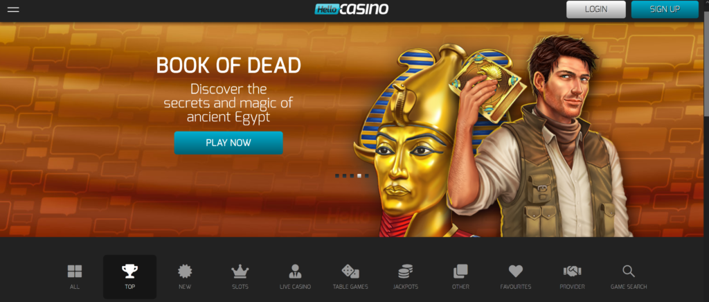 Hello Casino - Grab $500 NZD + 25 Spins Bonus ׀ CasinoWatch 4 vip program