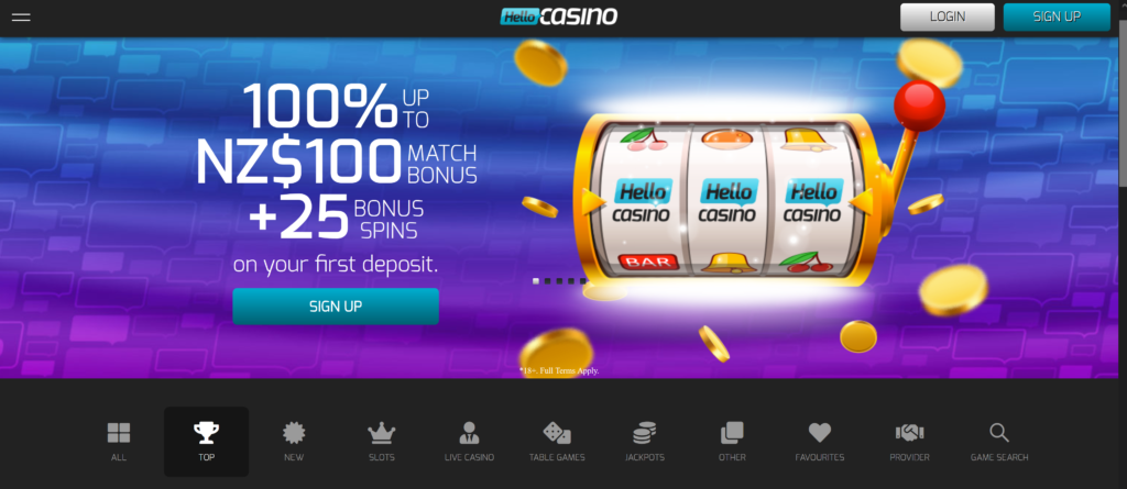 hello casino free spins