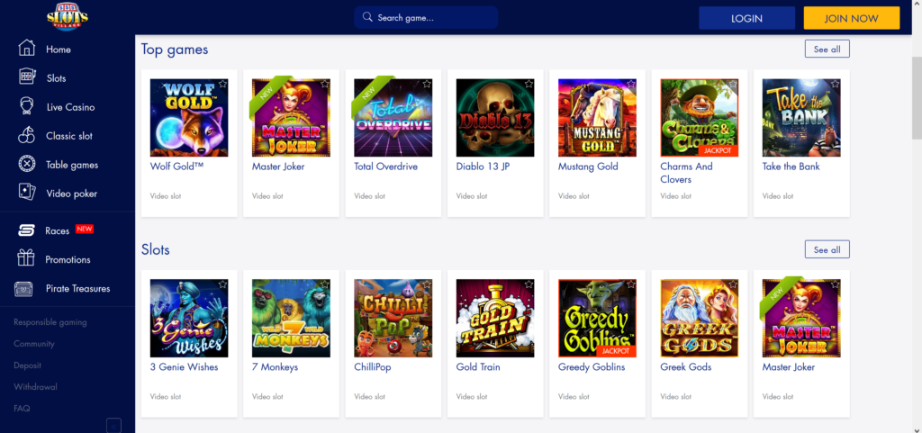 Slots Village Casino - Get the 675% NZ Bonus ׀ CasinoWatch 4 casino games