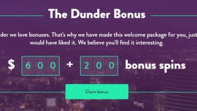 dunder casino 1 Dunder 200 Free Spins