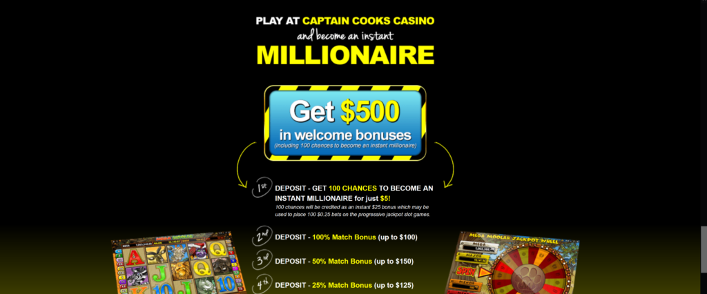 Captain Cooks Casino NZ – 100 Chances to Win ׀ CasinoWatch 1 captain cooks bonus