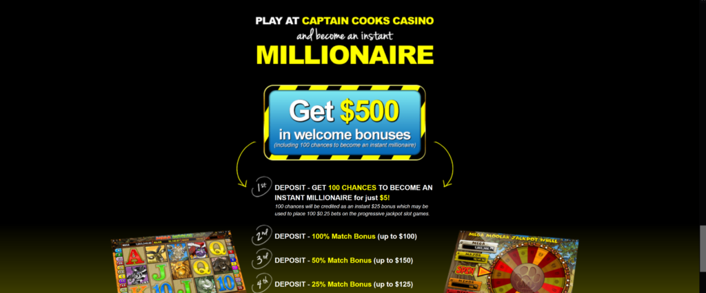 capitaine cook casino rewards