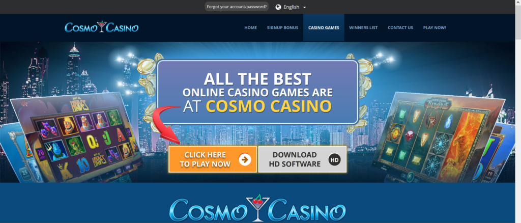 cosmo casino bonus