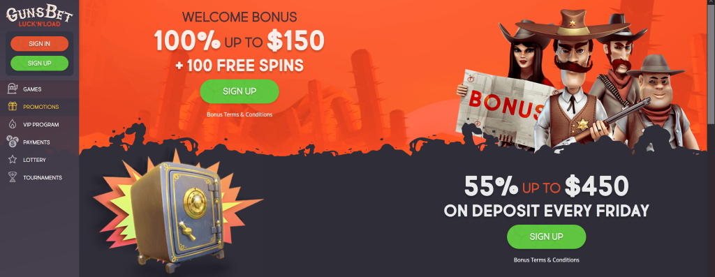 Gunsbet Casino Yeehaw Kiwis, lasso some big wins! | CasinoWatch 4 gunsbet mobile casino