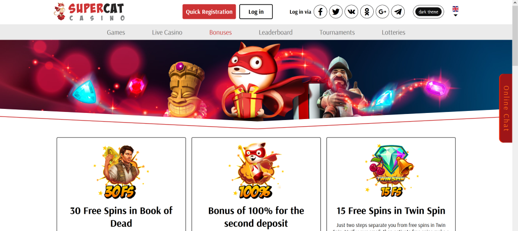 SuperCat Casino NZ - Claim 30 Free Spins ׀ CasinoWatch 1 supercat casino bonus