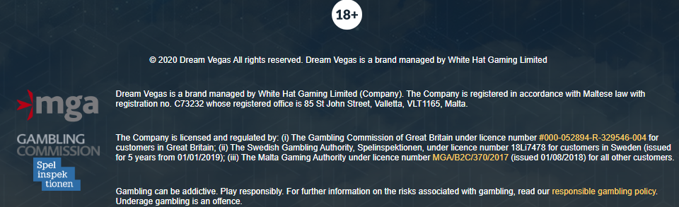 Dream Vegas lets you dream big in Aotearoa! | CasinoWatch 10 responsible gambling