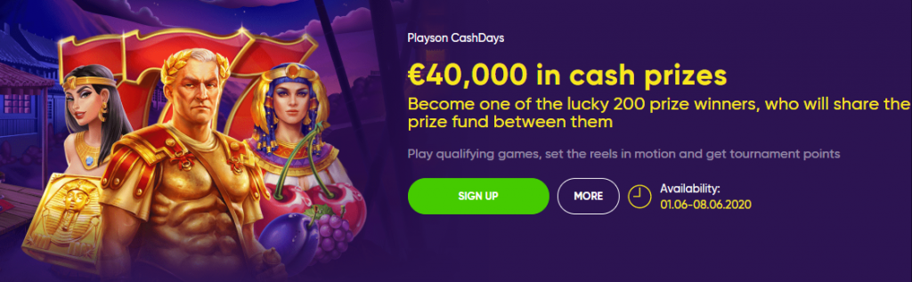 playson cashdays