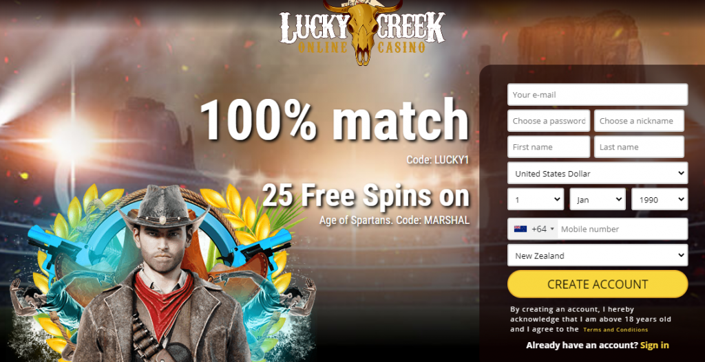 Lucky Creek Casino Review – 25 Free Spins | CasinoWatch 8 lucky creek casino mobile