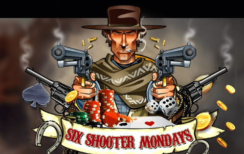 six shooter mondays