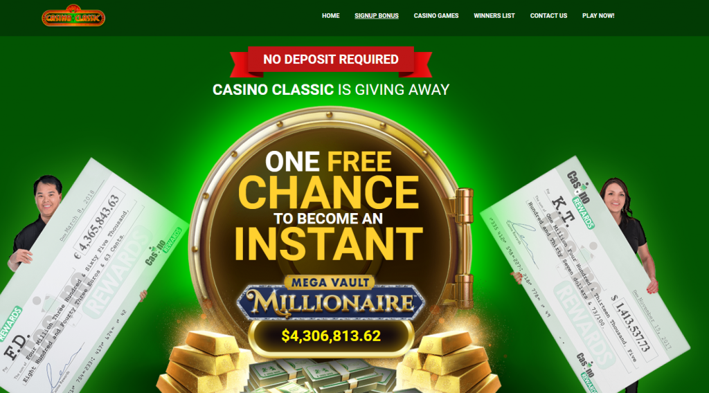 casino classic bonus