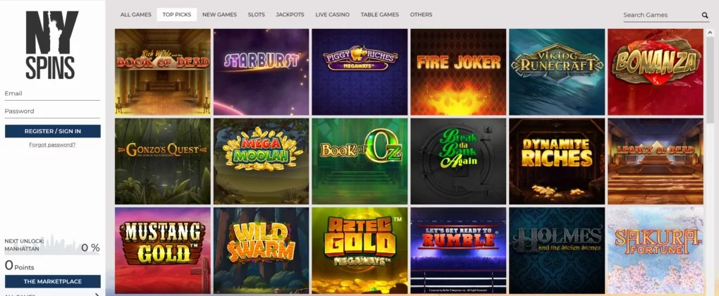 progressive jackpot games