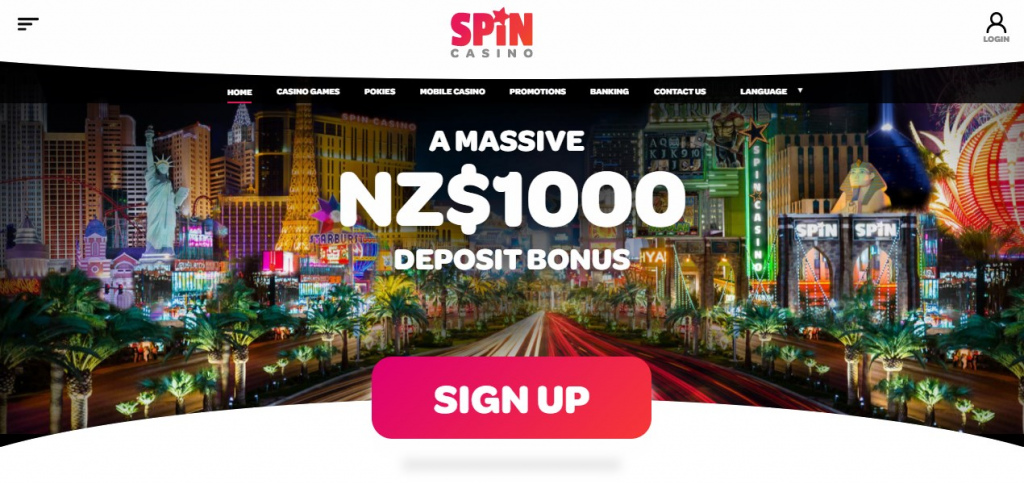 spin casino bonus