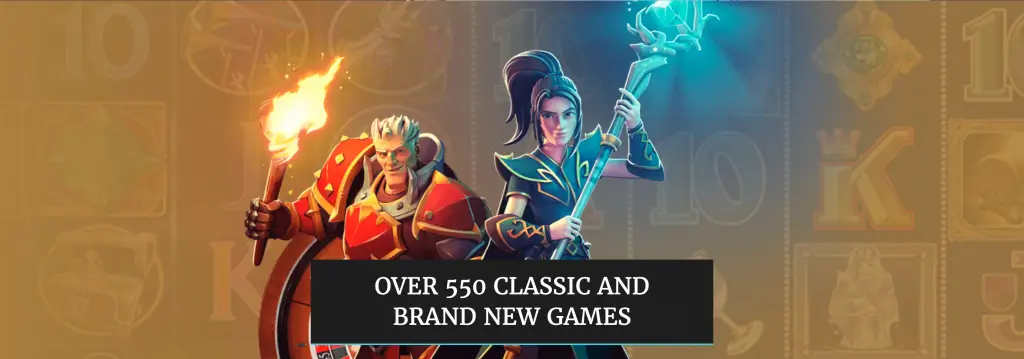 Over 550 Classic and Brand New Games Casino Kingdom NZ